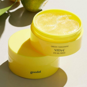 Goodal Green Tangerine Vita C Eye Gel Patch – Hydrogel-Augenpads mit Vitamin C, 60 Stück