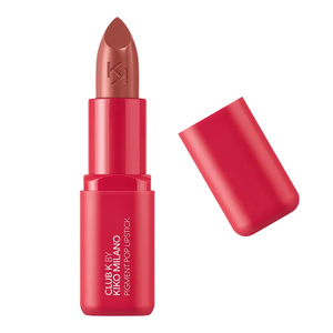 KIKO Milano Club K Pigment Pop Lipstick – feuchtigkeitsspendender, deckender Lippenstift 03 In Her Prime 3,5 g