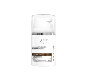 APIS PROFESSIONAL KAFFEESCHUSS BIOREVITALISIERENDE AUGENMASKE 50ML