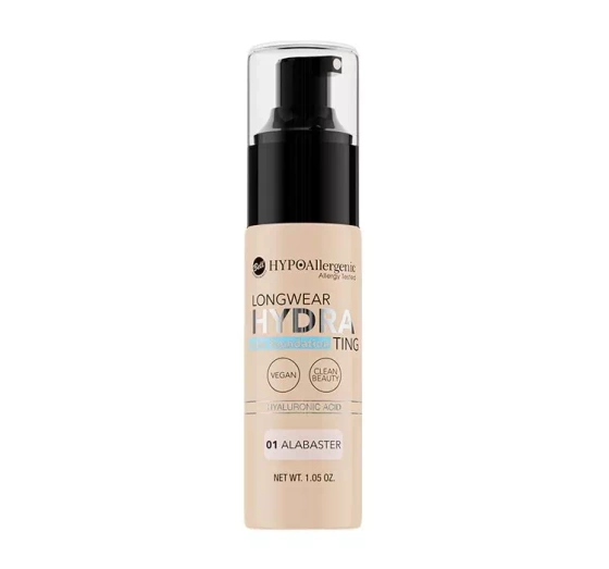 BELL HYPOALLERGENIC LONGWEAR HYDRATING BALM FOUNDATION GRUNDIERUNG MIT HYALURONSÄURE 01 30G