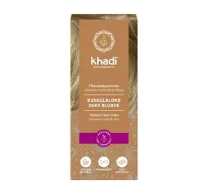 KHADI NATURAL HAIR COLOR HENNA ZUM HAARFÄRBUNG DARK BLONDE