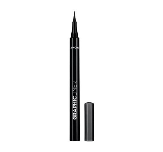 AVON SOUL ENERGY GRAPHIC LINER EYELINER PEN CHARCOAL 1ML