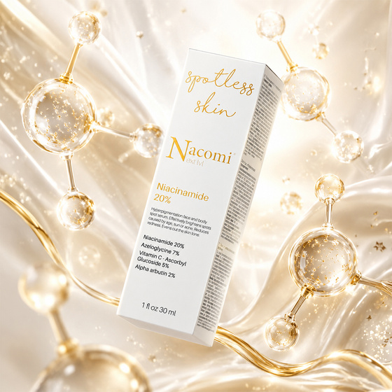 NACOMI NEXT LEVEL SPOTLESS SKIN NIACINAMIDE 20% SERUM FÜR GESICHT UND KÖRPER 30ML