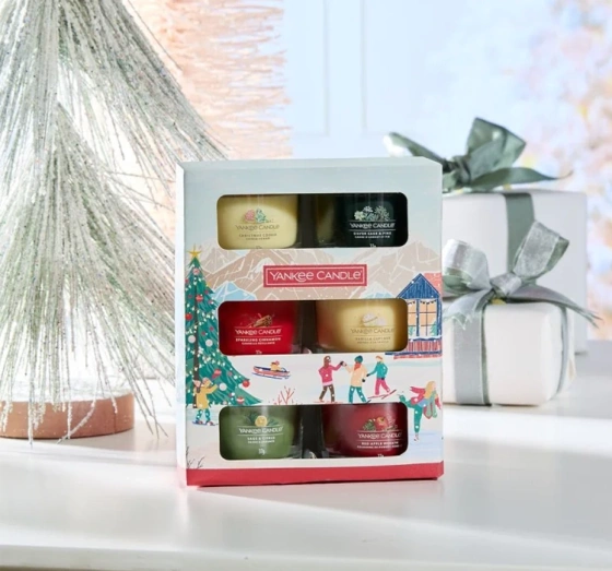 Kliknij na zdjęcie, aby je powiększyć Yankee Candle Apres Ski Kerzenset 6 x 37 g