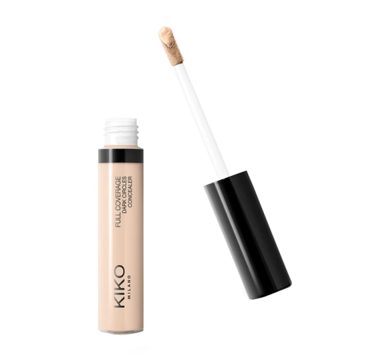 KIKO Milano Full Coverage Flüssiger Concealer für die Augenpartie 02 Light Beige 8ml