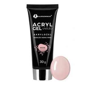 Acrylgel zum Verlängern und Aufbauen der Nägel, Nude, 30 ml