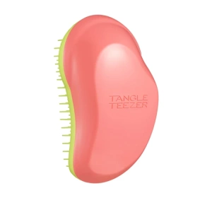 Tangle Teezer The Original Straight & Curly Haarbürste in den Farben Salmon Pink & Hyper Yellow