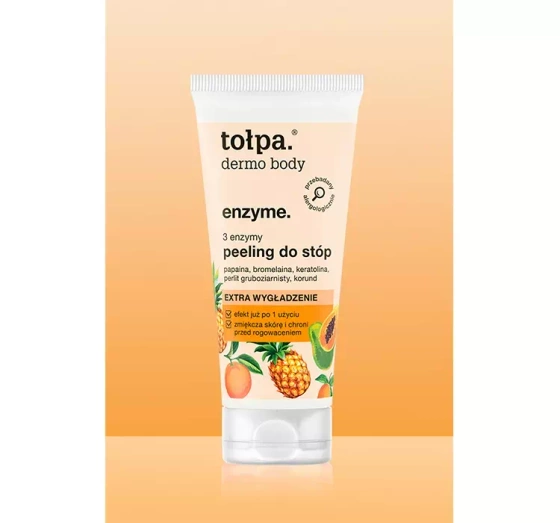 Kliknij na zdjęcie, aby je powiększyć TOŁPA 3 ENZYMY PEELING FÜR FÜSSE EXTRA GLÄTTUNG 60ML