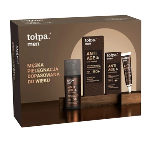 Tołpa Men Set Anti-Age-Creme 50+ 50 ml + Augencreme 10 ml