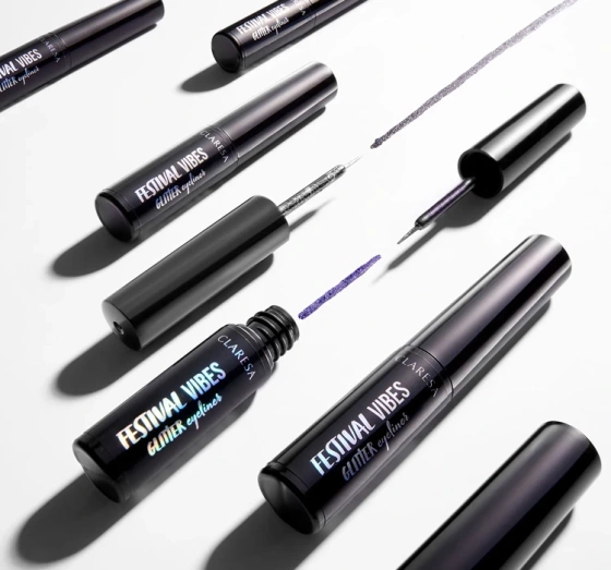 Claresa Festival Vibes Glitzer-Eyeliner 02 Blueglow 4g