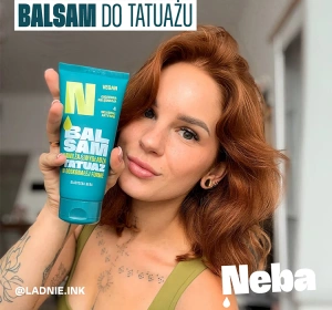 Neba Feuchtigkeitsspendend-glättender Körper- und Tattoo-Balsam 200 ml