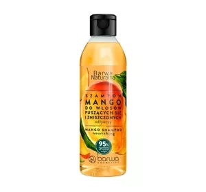 BARWA NATURALNA SHAMPOO FÜR FRIZZIGES UND STRAPAZIERTES HAAR MANGO 300ML