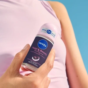 NIVEA PEARL & BEAUTY BLACK PEARL ANTITRANSPIRANT ROLL ON 50ML