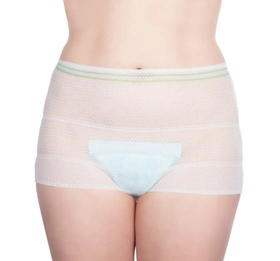 Canpol Babies Air Comfort – wiederverwendbare Wochenbettunterhosen mit hoher Taille, Größe L/XL, 2 Stück