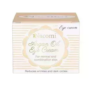 NACOMI NATÜRLICHE ARGAN-AUGENCREME MIT TRAUBENKERNÖL 15 ML