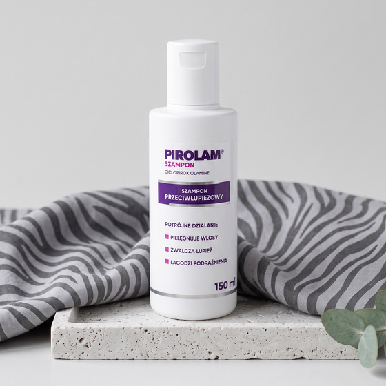 Kliknij na zdjęcie, aby je powiększyć PIROLAM SHAMPOO GEGEN SCHUPPEN 150ML