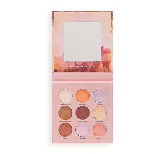 MAKEUP REVOLUTION X MARLEY LIDSCHATTENPALETTE HOLLYWOOD SUNSET 5,85G