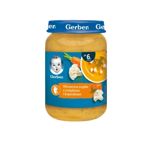 Gerber Frühlingssuppe mit Pute und Dill für Babys nach dem 6. Monat 190g