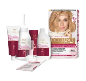 LOREAL EXCELLENCE CREME 8.13 LIGHT BEIGE BLONDE