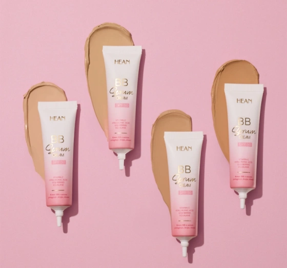 Hean BB Serum Aufhellende BB-Creme für das Gesicht SPF50 04 Warm 30ml