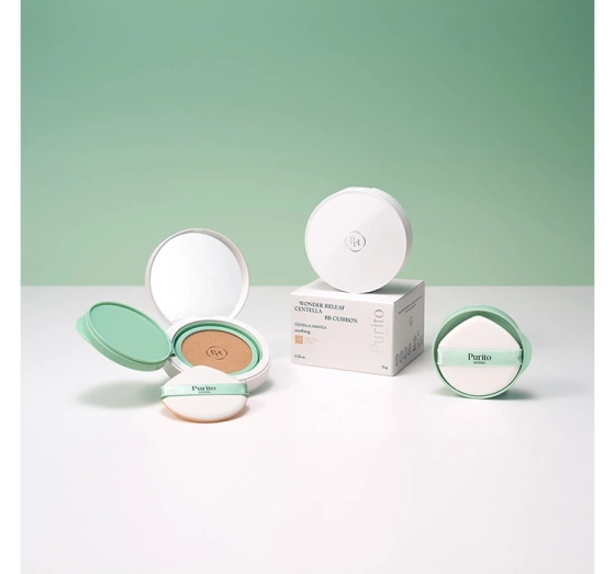 Purito Wonder Releaf Centella BB-Kompaktcreme SPF30 23 Neutral Beige 15g