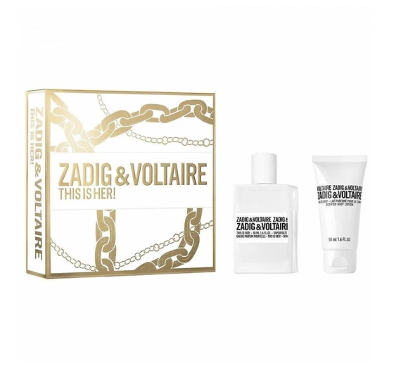 Zadig & Voltaire This Is Her! Eau de Parfum Spray 50 ml + Körperlotion 50 ml