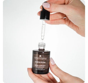 Orientana Ampulle feuchtigkeitsspendendes Gesichtsserum Ashwagandha Trehalose Hyaluronsäure 30ml