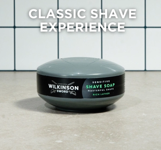Kliknij na zdjęcie, aby je powiększyć Wilkinson Sword Sensitive Rasierseife 125 g