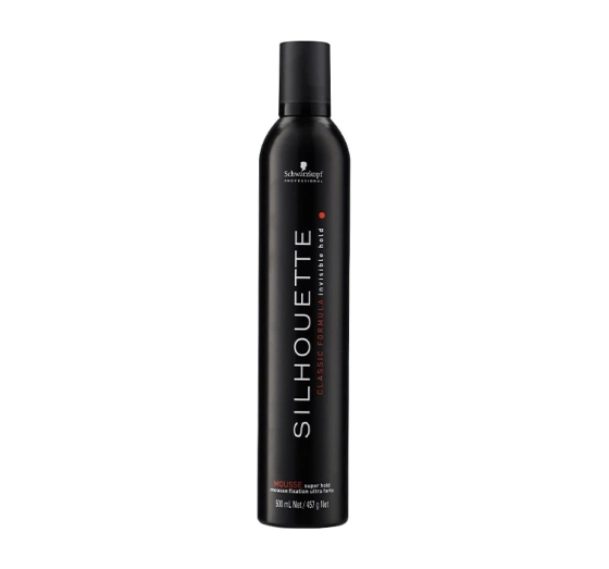 Schwarzkopf Professional Silhouette Classic Formula Mousse Super Hold Schaumfestiger für sehr starken Halt 500 ml