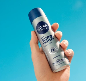 NIVEA MEN Silver Protect Antitranspirant-Spray für Männer, 150 ml
