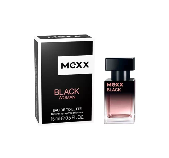 Mexx Black Woman Eau de Toilette Spray 15 ml