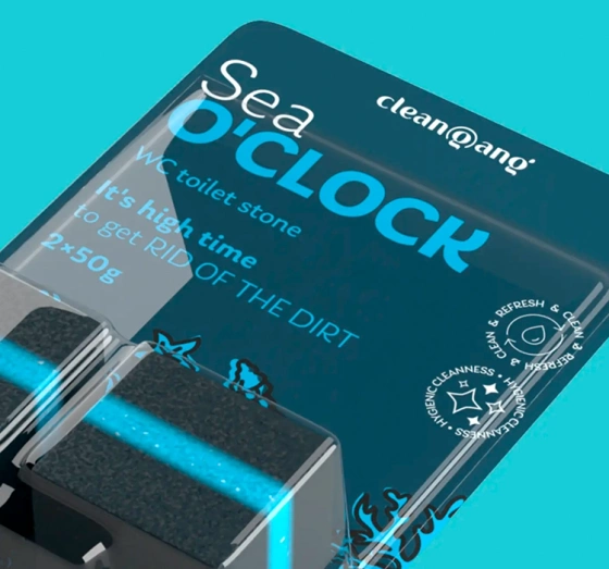 Cleangang Sea O`clock WC-Spülkasten-Tabs 2 Stück