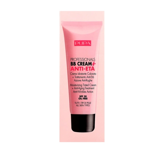 PUPA BB CREAM ANTI AGING BB CREME GRUNDIERUNG NUDE 001