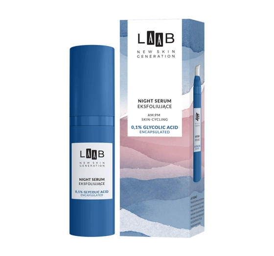 AA Laab AM:PM Skin-Cycling exfolierendes Nachtserum mit Glykolsäure 0,1% 30ml