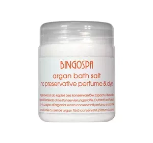 BINGOSPA Badesalz mit Arganöl 550 g