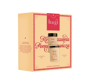 Hagi Spicy Orange Geschenkset Badesalz 480 g + Sojaduftkerze 215 ml