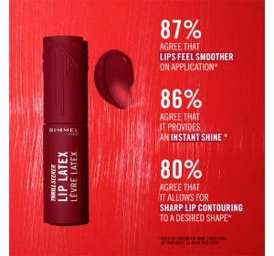 Rimmel Thrill Seeker Lip Latex Flüssiger Lippenstift 250 Honey Bun 6ml