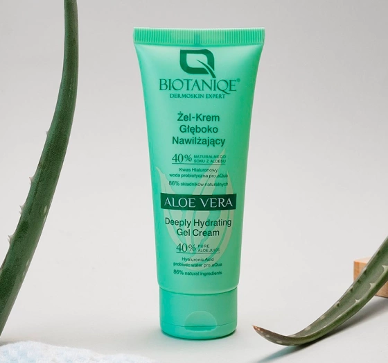 BIOTANIQE ALOE VERA TIEF FEUCHTIGKEITSSPENDENDE GEL-CREME FÜR GESICHT 50ML