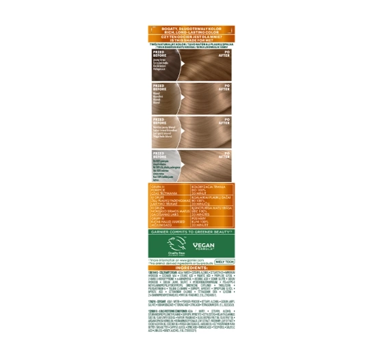 GARNIER COLOR NATURALS PERMANENTE HAARFARBE 7 BLOND