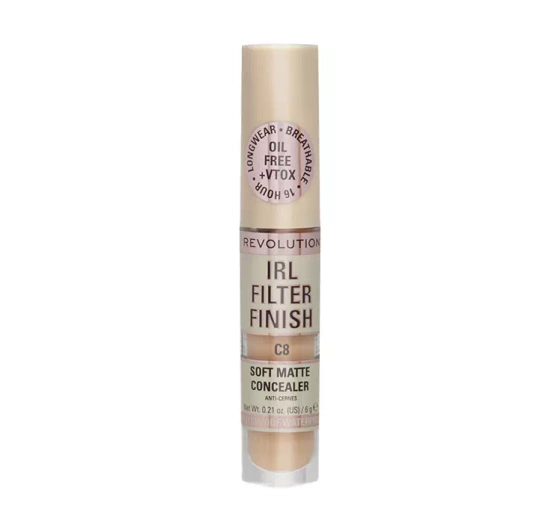 MAKEUP REVOLUTION IRL FILTER FINISH CONCEALER C8 6G
