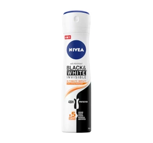 NIVEA Black&amp;White; Invisible Ultimate Impact Antitranspirant-Spray für Frauen 150 ml