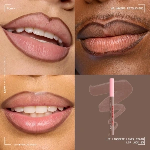 NYX Professional Makeup Lip Lingerie Wasserfester Lippenkonturenstift mit Tint 05 Lip Lock 1 ml