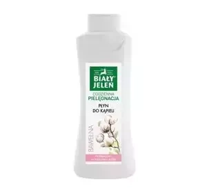 BIAŁY JELEŃ TÄGLICHE PFLEGE BAUMWOLLEN BADSCHAUM 750ML