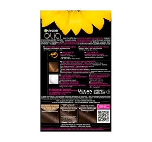 GARNIER OLIA PERMANENTE HAARFARBE OHNE AMMONIAK 5.0 BRAUN