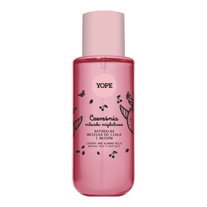 Yope Natur-Körper- und Haarspray „Kirsche und Mandelmilch“ 200 ml