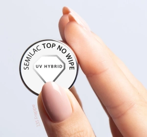SEMILAC TOP NO WIPE HYBRID TOP 7ML