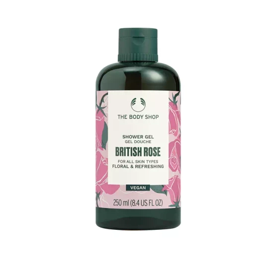 THE BODY SHOP BRITISH ROSE DUSCHGEL 250ML