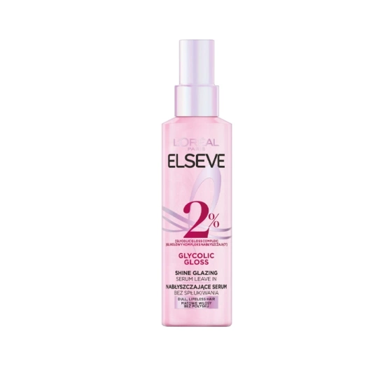 Kliknij na zdjęcie, aby je powiększyć L'Oréal Paris Elseve Glycolic Gloss Leave-in-Serum für glanzlose Haare 150 ml