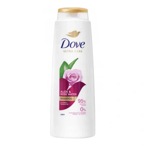 Dove Ultra Care Shampoo für alle Haartypen mit Aloe & Rosenwasser 400 ml