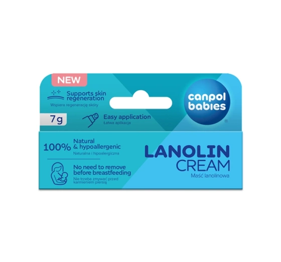 Canpol Babies Lanolinsalbe zur Pflege der Brustwarzen 7 g